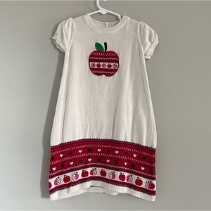 Gymboree Apple Fairisle Sweater Dress